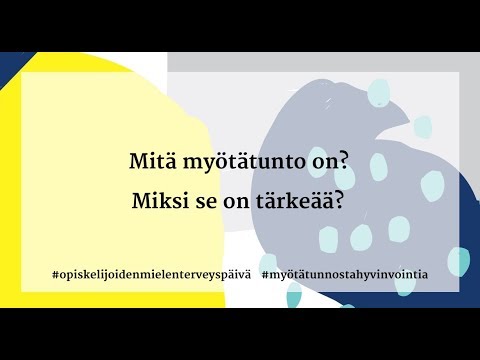 Video: Milloin käyttää myötätuntoa tai myötätuntoa?