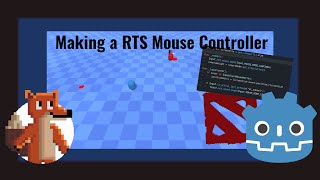 Making an RTS/Moba style controller in Godot game engine