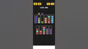 Ball sort level 1968