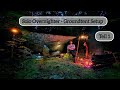 Bushcraft Solo Camping Overnighter - Campaufbau | Feuerreflektor - Deutsch Teil 1