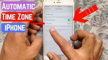 How to Set Automatic Time Zone in iPhone