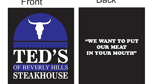 Ted's Of Beverly Hill's New Slogan