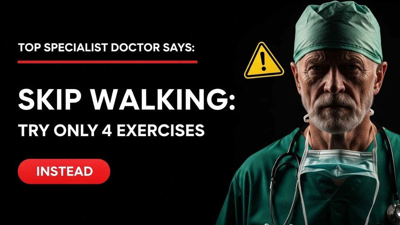 Over 60? 4 Life-Changing Exercises Doctors Say Beat Walking