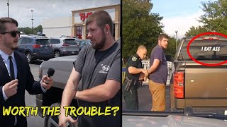 Celebrity Interview with the Florida Man Who was Arrested for Refusing to Remove an "I EAT ASS" Decal Profile