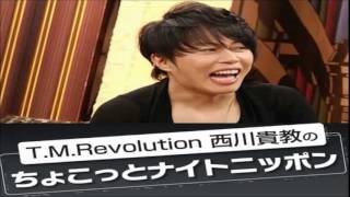 T.M.Revolution西川貴教 番組観覧中のはがき職人たちに...