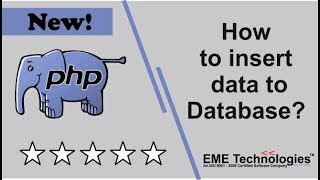 How to insert data to Database in PHP