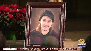 Memorial service for Daniel Aston, a victim of the Club Q mass shooting