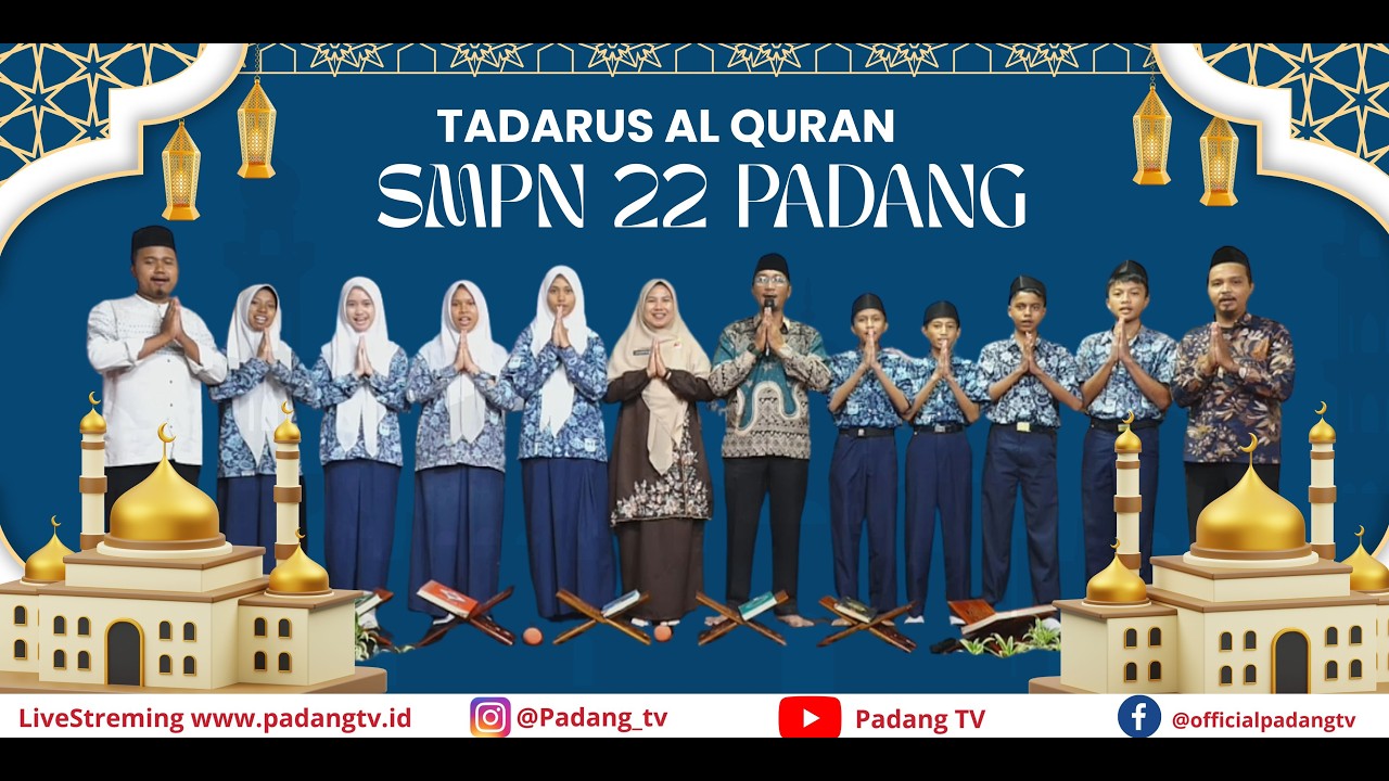 Tadarus Al Qur'an Bersama SMPN 22 Kota Padang | Tadarus