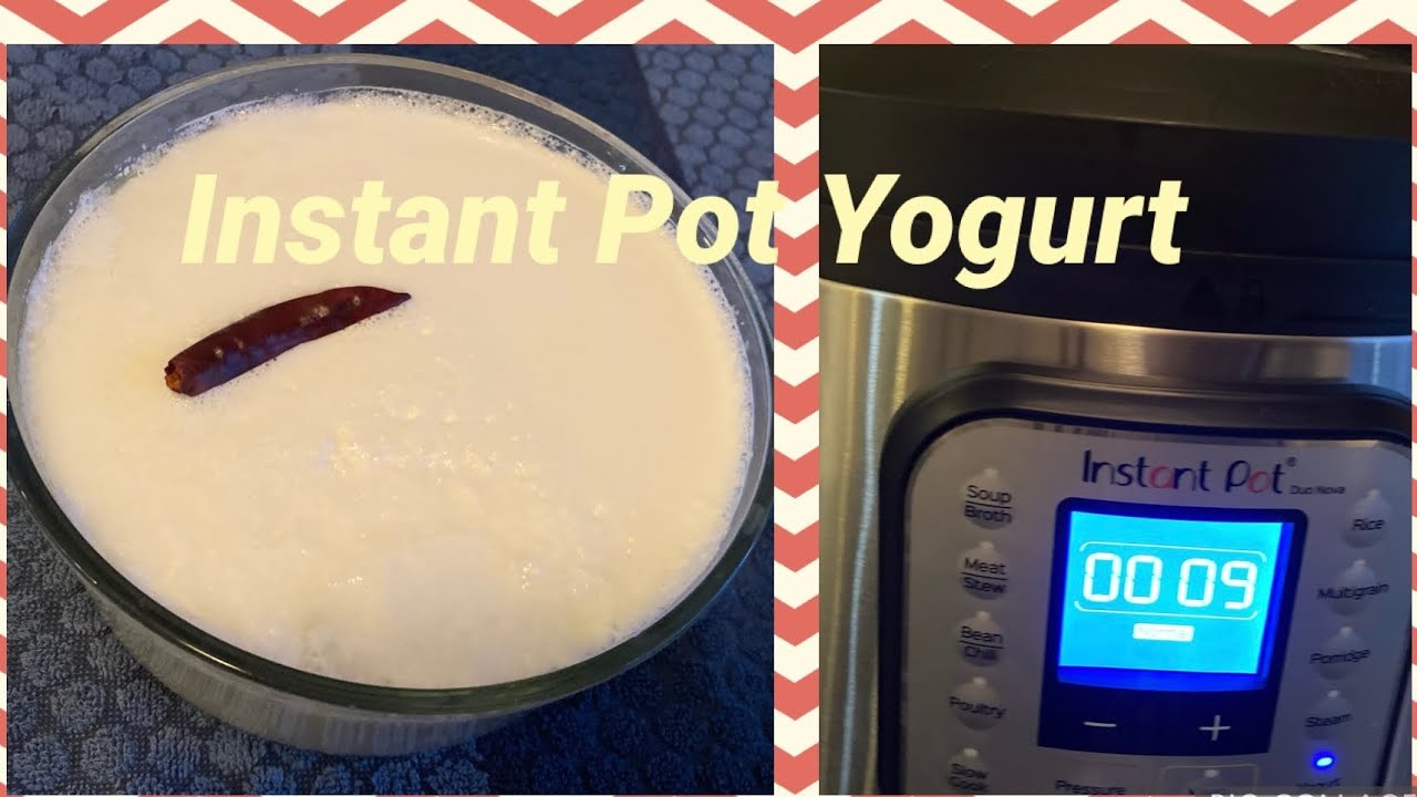 Instant Pot Pressure Cooker Homemade Yogurt - Kitchen Joy