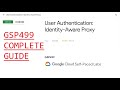User Authentication: Identity-Aware Proxy [GSP499]