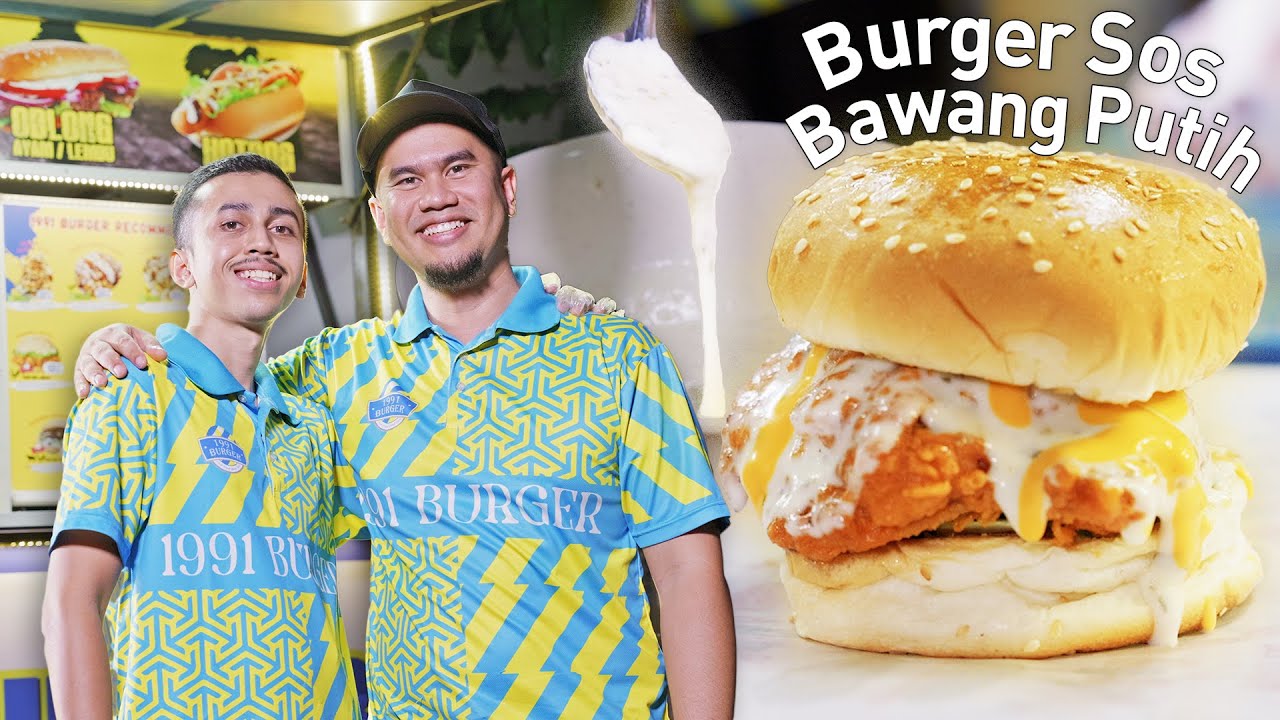 Perjuangan Abang: Kejayaan Burger Sos Bawang Putih Selepas Gagal 10 Perniagaan | 1991 Burger