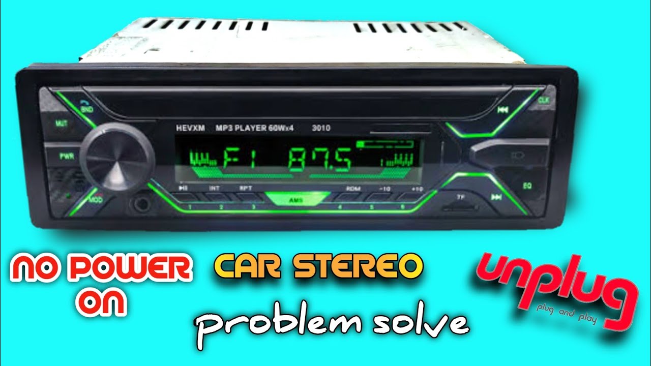 car stereo repair car amplifier repair no power car audio system YouTube