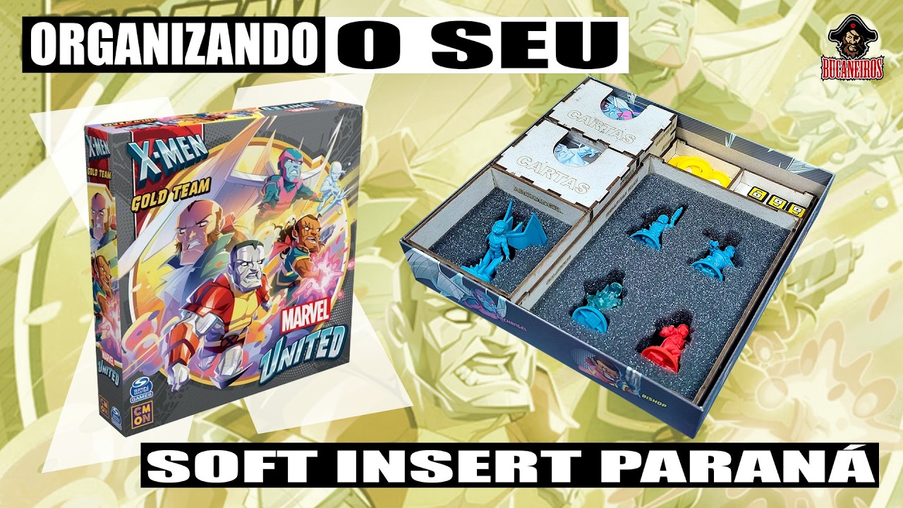 Organizer (Soft Insert Paraná) compatible with Marvel United: X