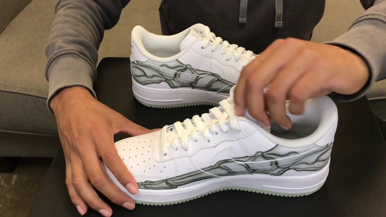 air force 1 skeleton