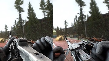 Escape From Tarkov | Level 1 LMG Reload Animations