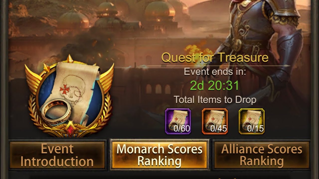 Evony Kings Problem Solved for Quest of Treasure New Event | Watch in Hindi and English