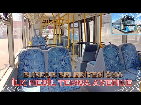 İLK NESİL TEMSA AVENUE | BURDUR BELEDİYESİ ÖHO | En Endemik Temsa Avenue İlk ve Tek Video
