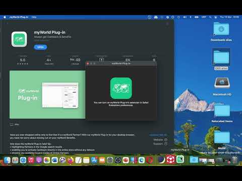 myWorld Plug in App [MAC] Basic Overview - Mac App Store