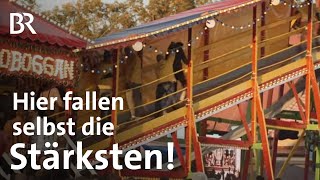 Der Toboggan Vom Oktoberfest Kult-Fahrgeschäft Auf Der Wiesn Zwischen Spessart & Karwendel Br