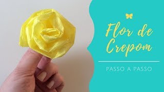 Flor de papel crepom: 50 modelos e tutoriais para embelezar o ambiente –  Arquiteta Giovanna