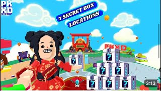Seven gift box location😇