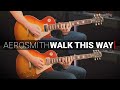 Aerosmith  - Walk this Way // Guitar Cover