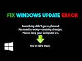 Resolved: Something didn't go as planned | Windows 11 Update error