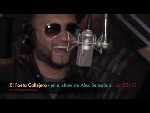 El Poeta Callejero – Entrevista con Alex Sensation #LaMega 97.9 NYC – 2013