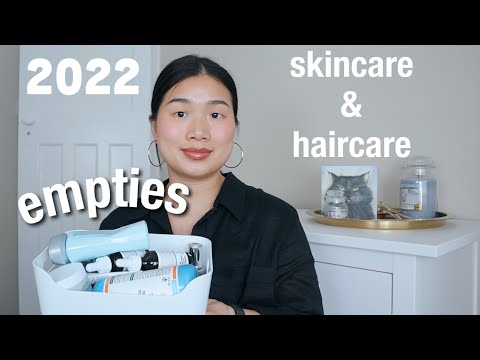 干敏皮2022第一季度空瓶分享｜护肤 护发 生发精油