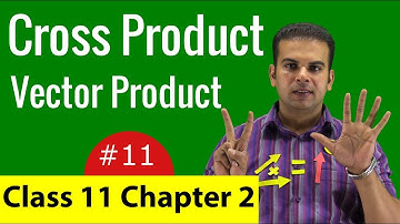 Physics Class 11 Chapter 2 - Lecture 11 | Cross Product of Two Vectors & Its Properties - Urdu/Hindi