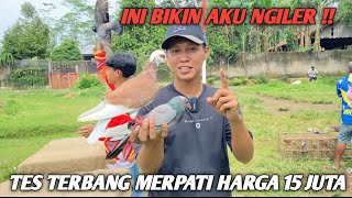 TES TERBANG MERPATI BAHAN SUPER MAHAL