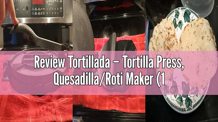 Review Tortillada – Tortilla Press, Quesadilla/Roti Maker (10 Inch) - Pre-Seasoned Cast Iron with Re