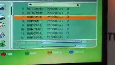 How to manually tune in a channel with a Smart S2X SD satellite receiver