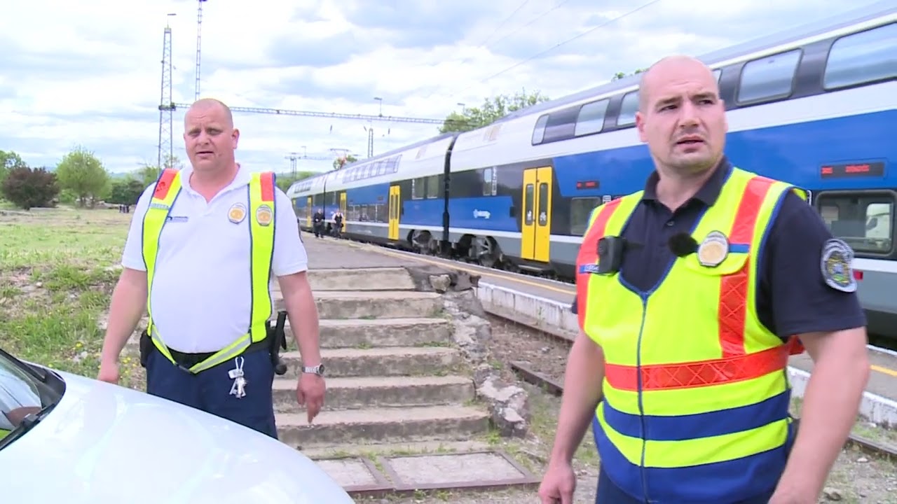 Délutáni járőrszolgálaton a Gyöngyösi Városrendészet