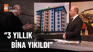 3 Yıllık Bina Depremde Yerle Bir Oldu - Atv Deprem Özel 6 Şubat 2023