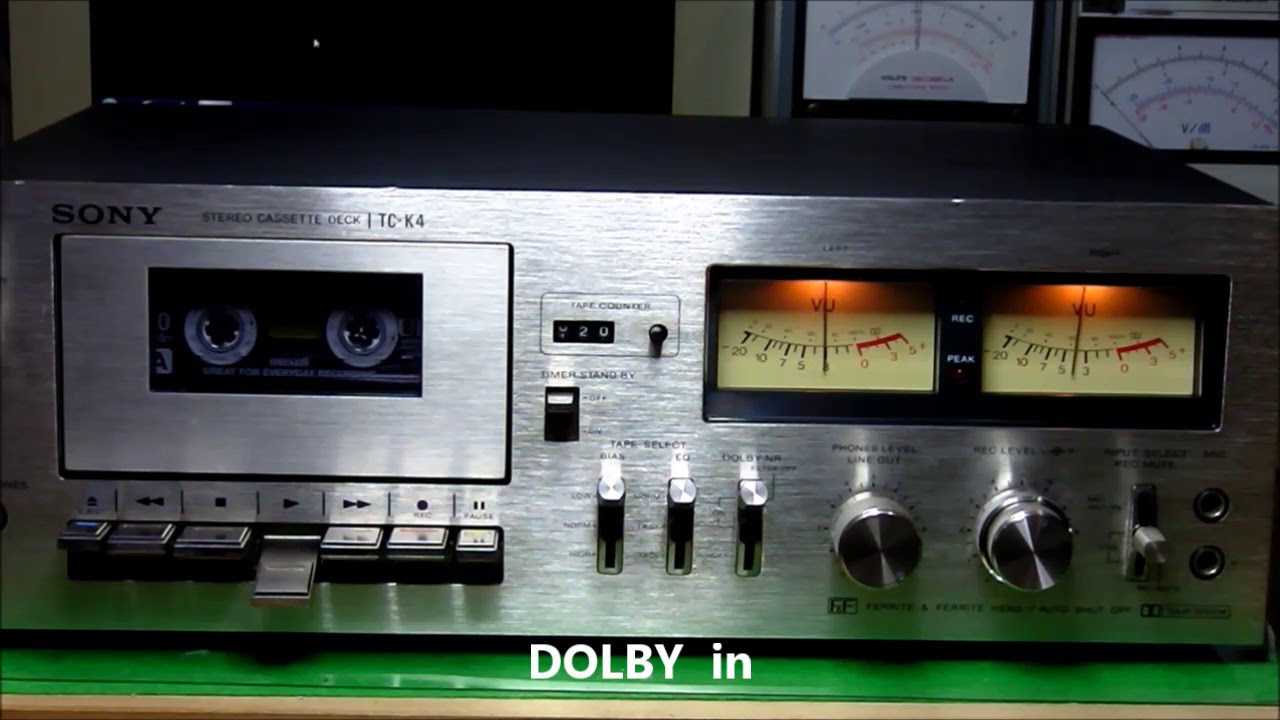 SONY TC-K4 1976～ - YouTube