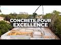 Concrete Pour Excellence with Select Development Group Naples Florida