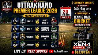 🔴Live Day 6 - Match 19 कठैत फैंस क्लब Tennis Ball Cricket Tournament 2026