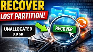 How To Recover Lost Partition using EaseUS Data Recovery