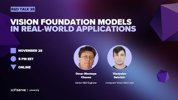 [R&D Talk #26]  Vision Foundation Models in Real-World Applications