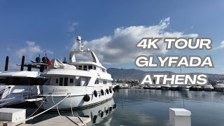 Glyfada, Athens, Greece - 4K Walking Tour 2024