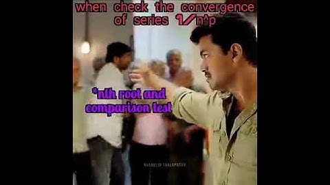 “ P Series Test“ for series convergence