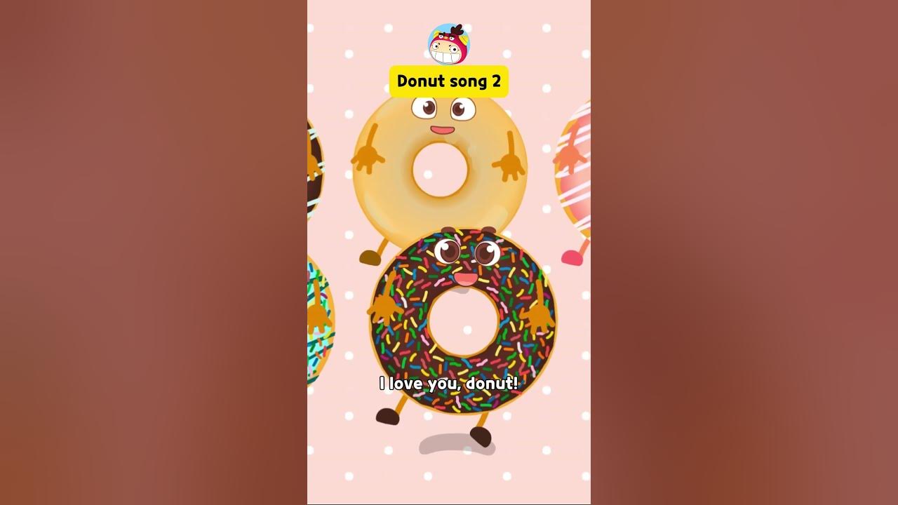 Donut song 2 #NurseryRhymes #REDMON
