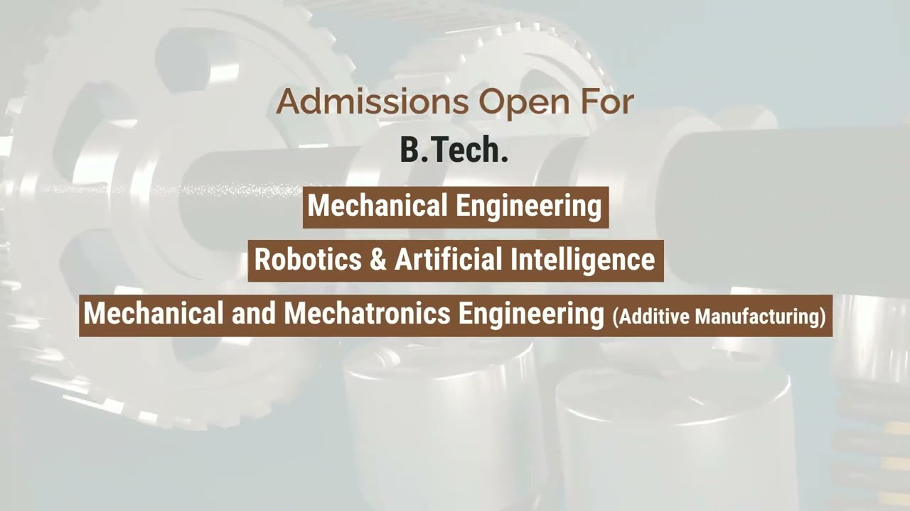Admission Open JNEC 2022 - MGM University Aurangabad | Mechanical Engineering