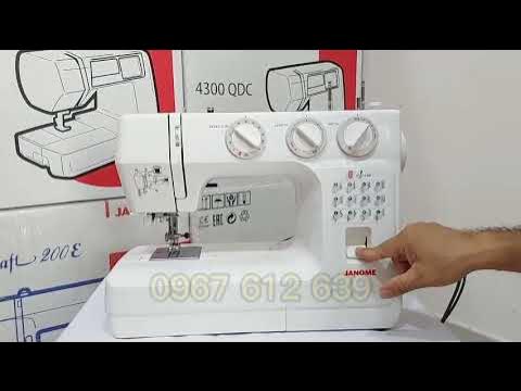 GIỚI THIỆU CHUNG MÁY MAY GIA ĐÌNH JANOME MODEL US2022 - YouTube