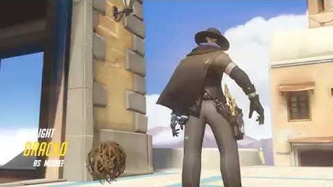 Doomfist Unexpected Flashbang Kill (Overwatch)