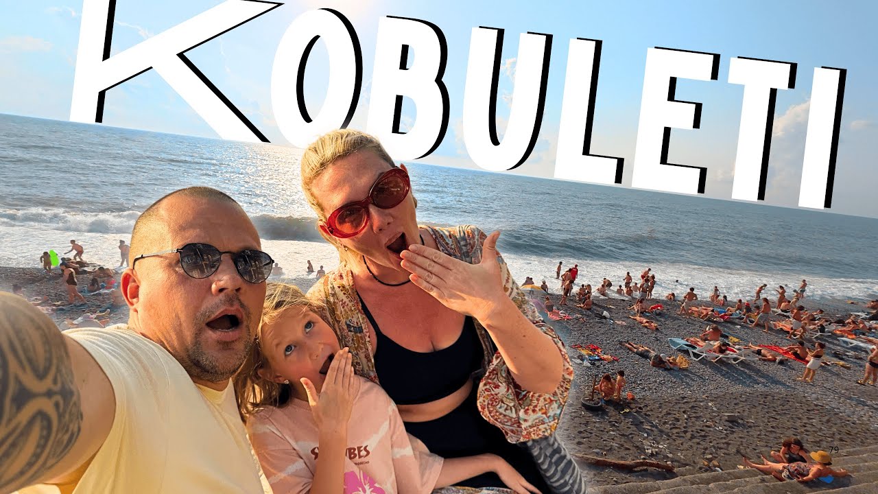 КОБУЛЕТИ- жесткий наплыв туристов! | Рынок + прогулка по набережной. #kobuleti