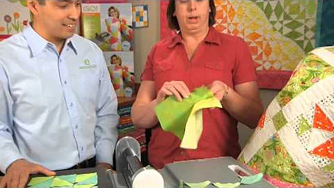 AccuQuilt GO! Half Square-2" Finished Triangle Multiples