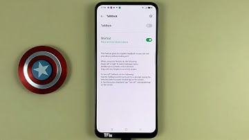 How to turn on/off TalkBack with hardware keys on OPPO Reno2 F Android 11