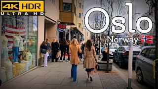 👣Walk with Me in Oslo | Majorstuen | 4K HDR | April 2024👣